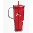 Hampton 32 oz. Recycled AS Double Wall Tumbler With Handle — view 11