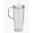 Hampton 32 oz. Recycled AS Double Wall Tumbler With Handle — view 5