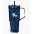 Hampton 32 oz. Recycled AS Double Wall Tumbler With Handle — view 15