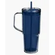 Hampton 32 oz. Recycled AS Double Wall Tumbler With Handle — view 7