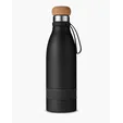 Prime Line. 19 oz. Double Wall Vacuum Insulated Bottle With Cork Lid