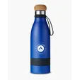 Prime Line. 19 oz. Double Wall Vacuum Insulated Bottle With Cork Lid — view 5