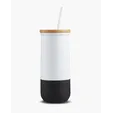 20 oz. Vacuum Insulated Tumbler With Straw — view 2