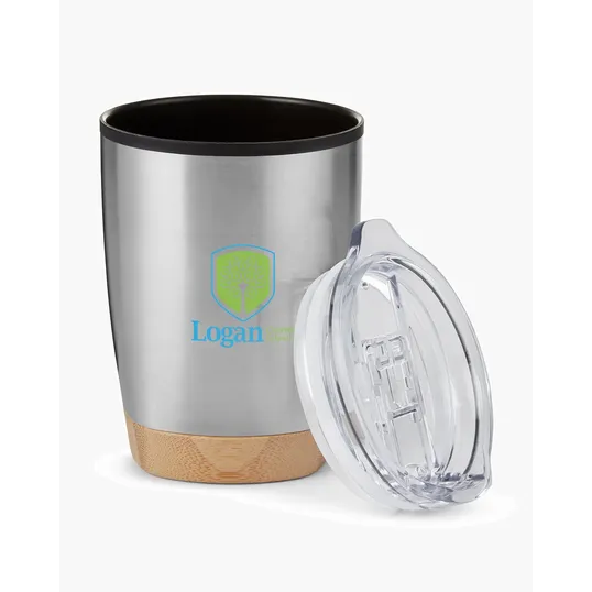 12 oz. Stainless Steel Tumbler With Bamboo Base — view 16