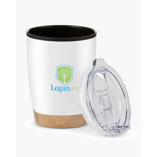 12 oz. Stainless Steel Tumbler With Bamboo Base — view 19