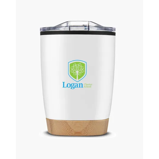 12 oz. Stainless Steel Tumbler With Bamboo Base — view 20