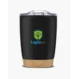 12 oz. Stainless Steel Tumbler With Bamboo Base — view 6