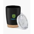 12 oz. Stainless Steel Tumbler With Bamboo Base — view 7
