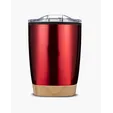12 oz. Stainless Steel Tumbler With Bamboo Base — view 3