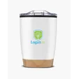 12 oz. Stainless Steel Tumbler With Bamboo Base — view 20