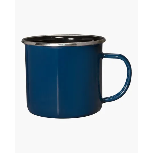 16.9 oz. Iron and Stainless Steel Log Cabin Mug — view 2