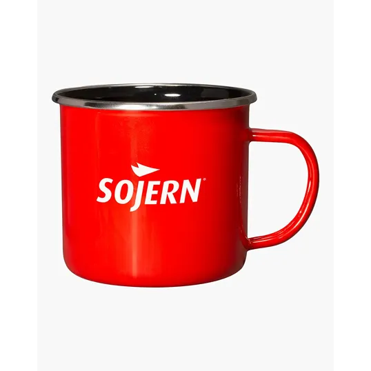 16.9 oz. Iron and Stainless Steel Log Cabin Mug — view 7