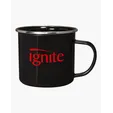 16.9 oz. Iron and Stainless Steel Log Cabin Mug — view 5
