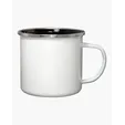 16.9 oz. Iron and Stainless Steel Log Cabin Mug — view 4