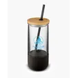 20 oz. Straw Tumbler With Silicone Grip — view 3