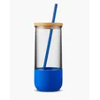 20 oz. Straw Tumbler With Silicone Grip — view 2