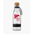 22 oz. Plastic Water Bottle with Cork Lid — view 4