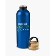 Aluminum Water Bottle with Bamboo Lid — view 9