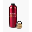 Aluminum Water Bottle with Bamboo Lid — view 12