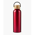 Aluminum Water Bottle with Bamboo Lid — view 4