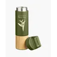 20 oz. Bamboo Vacuum Insulated Stainless Steel Bottle — view 8
