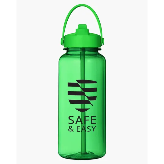 33 oz. Tritan Water Bottle with Flip-Up Straw — view 13