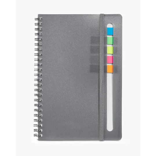 Spiral Notebook With Sticky Flags, 6.25" x 8.5" — view 3