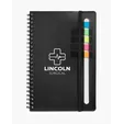 Spiral Notebook With Sticky Flags, 6.25" x 8.5" — view 4