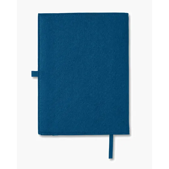Refillable Felt Cover Journal Notebook, 6.5" x 8.7"