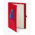 Refillable Felt Cover Journal Notebook, 6.5" x 8.7" — view 9