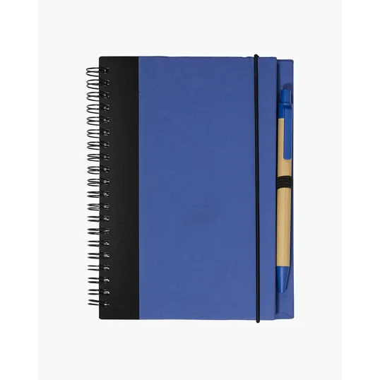 Contrast Paperboard Notebook & Pen 5.5" x 7.125"
