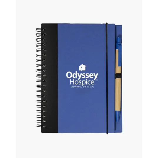 Contrast Paperboard Notebook & Pen 5.5" x 7.125" — view 5