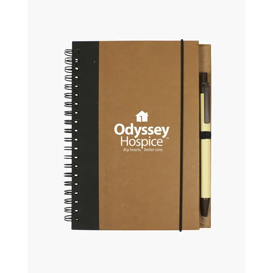 Contrast Paperboard Notebook & Pen 5.5" x 7.125" — view 6