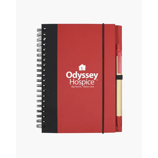 Contrast Paperboard Notebook & Pen 5.5" x 7.125" — view 8