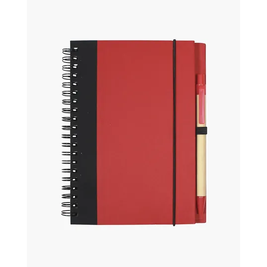 Contrast Paperboard Notebook & Pen 5.5" x 7.125" — view 4
