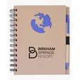Globe Die Cut Spiral Notebook & Pen, 5.875" x 7" — view 3