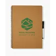 Dry Erase Spiral-Bound Notebook with Marker, 7.75" x 10.5" — view 2