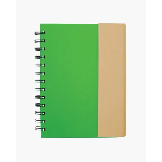 Spiral Notebook with Sticky Notes & Pen 5.75" x 7.25" — view 3