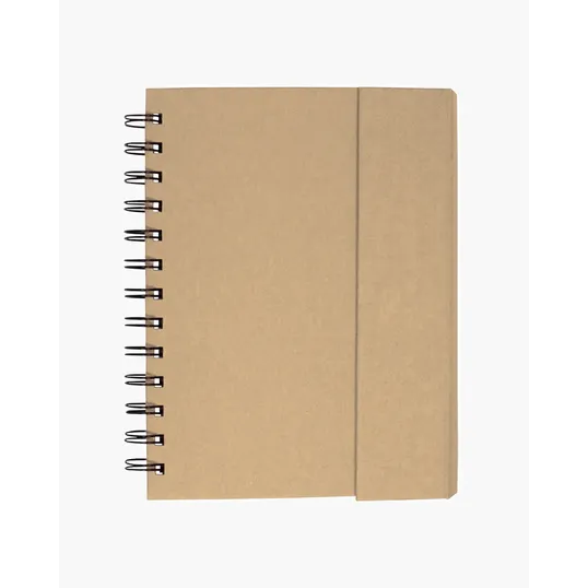 Spiral Notebook with Sticky Notes & Pen 5.75" x 7.25" — view 4