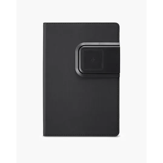 Refillable Journal with Wireless Charging Panel