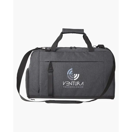 North End JAQ Recycled Polyester Duffel Bag — view 2