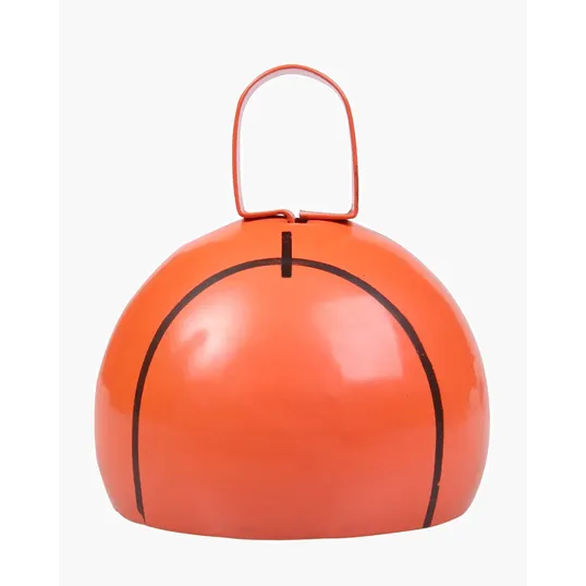 Basketball Shape Cow Bell