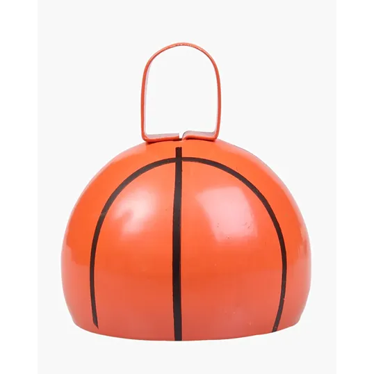 Basketball Shape Cow Bell — view 2