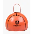 Basketball Shape Cow Bell — view 3