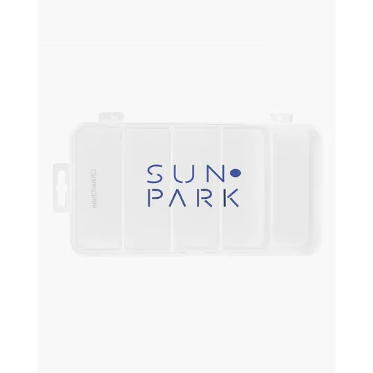 Clear Tackle Box with Removable Dividers