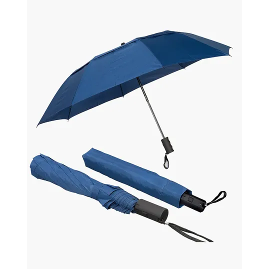 44" Arc Vented Auto Open Folding Umbrella — view 2