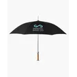 Prime Line 48" Arc Stick Umbrella with Eucalyptus Wood Handle