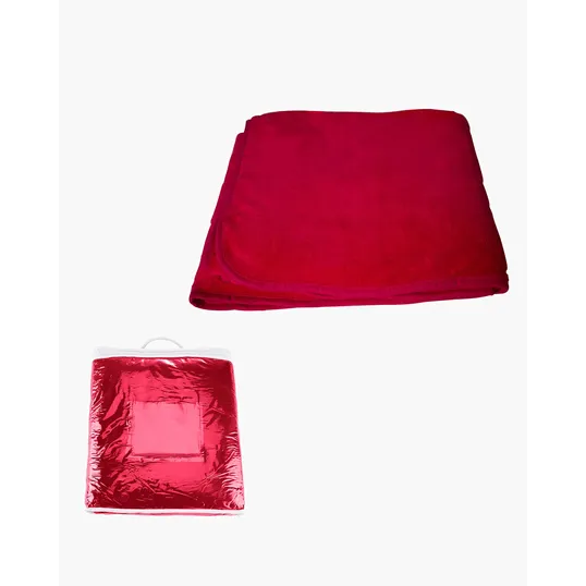 Chenille Micro Plush Fleece Blanket — view 5