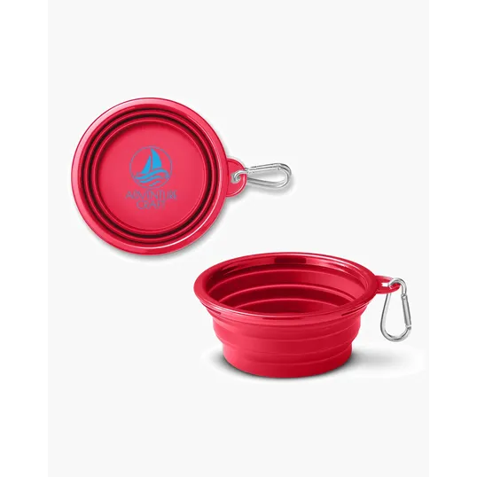 Prime Line Collapsible Pet Bowl with Carabiner — view 8