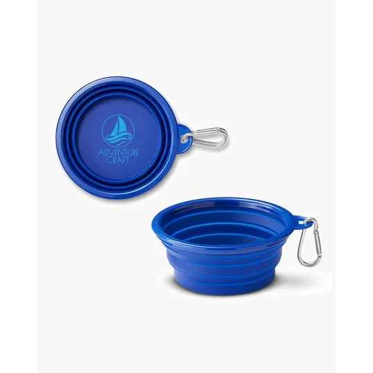 Prime Line Collapsible Pet Bowl with Carabiner — view 9
